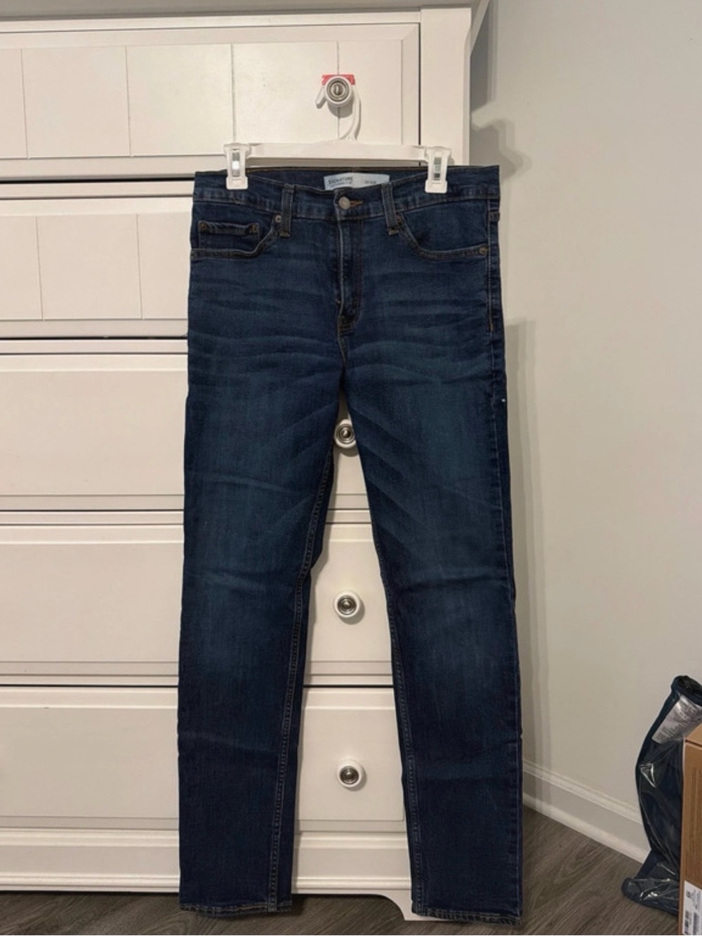 Signature by Levi Strauss Dark Wash Slim Jeans